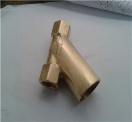 Brass cnc machining custom part for Valve